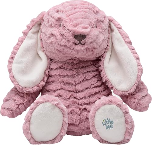 Miniatura 4 de Juguete de peluche suave de primera calidad para bebés, bebés y niños pequeños, elefante de peluche gris Little Me (10 pulgadas sentado)