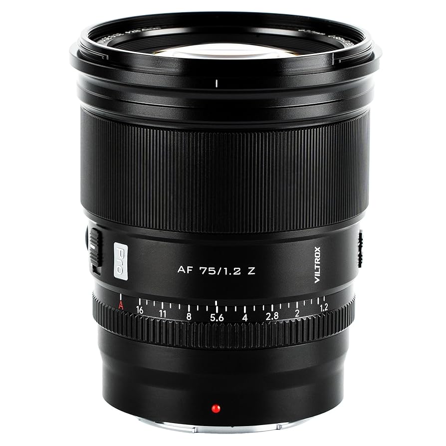 Amazon.com : VILTROX 75mm f/1.2 F1.2 PRO for Nikon Z Mount