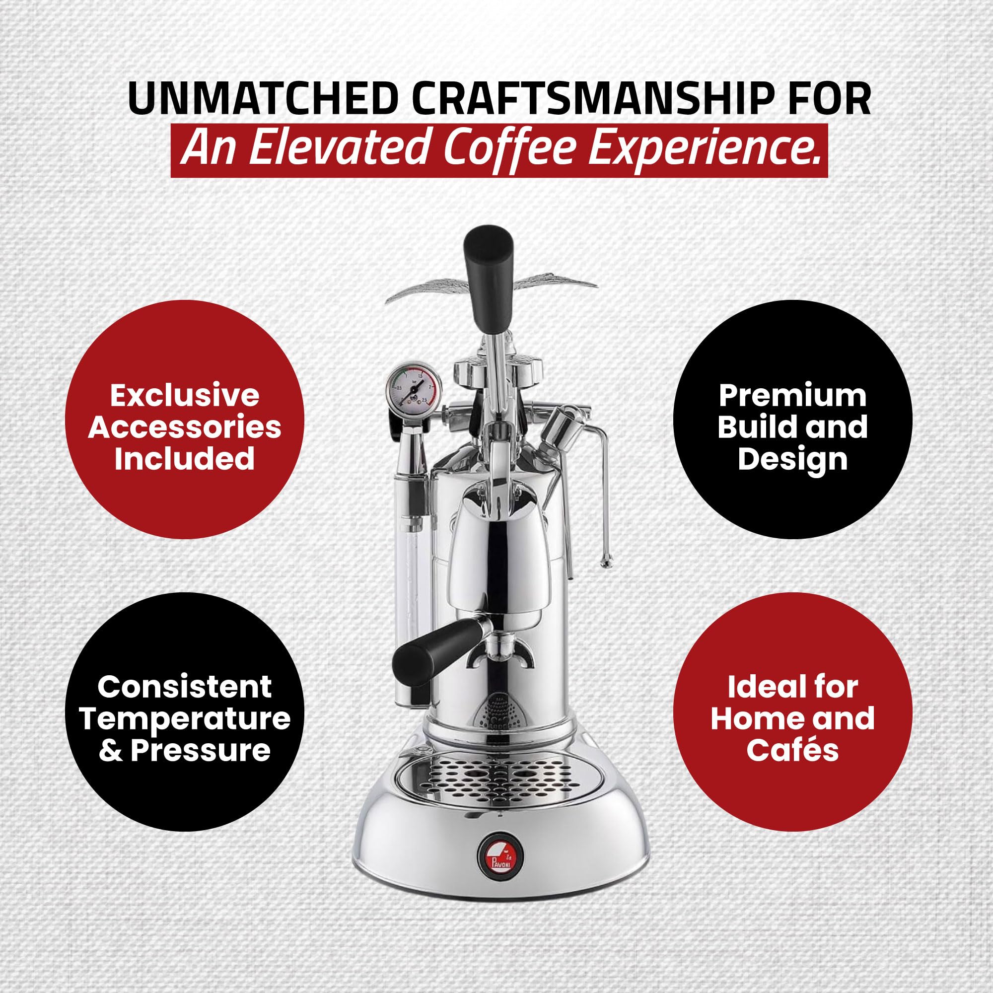 Amazon | La Pavoni Stradivari - ミラノ 16カップレバーエスプレッソ