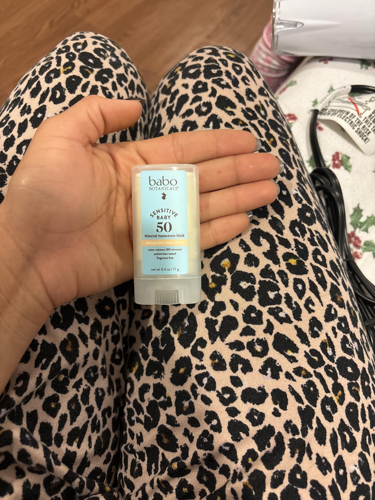 AmazonUs/BABP0 BABO Botanicals Sensitive Baby Mineral Sunscreen Stick SPF 50-70% Organic Ingredients - Zinc Oxide - NSF & Made Safe Certified - EWG Verified - Water Resistant - Fragrance-Free - for Babies & Kids