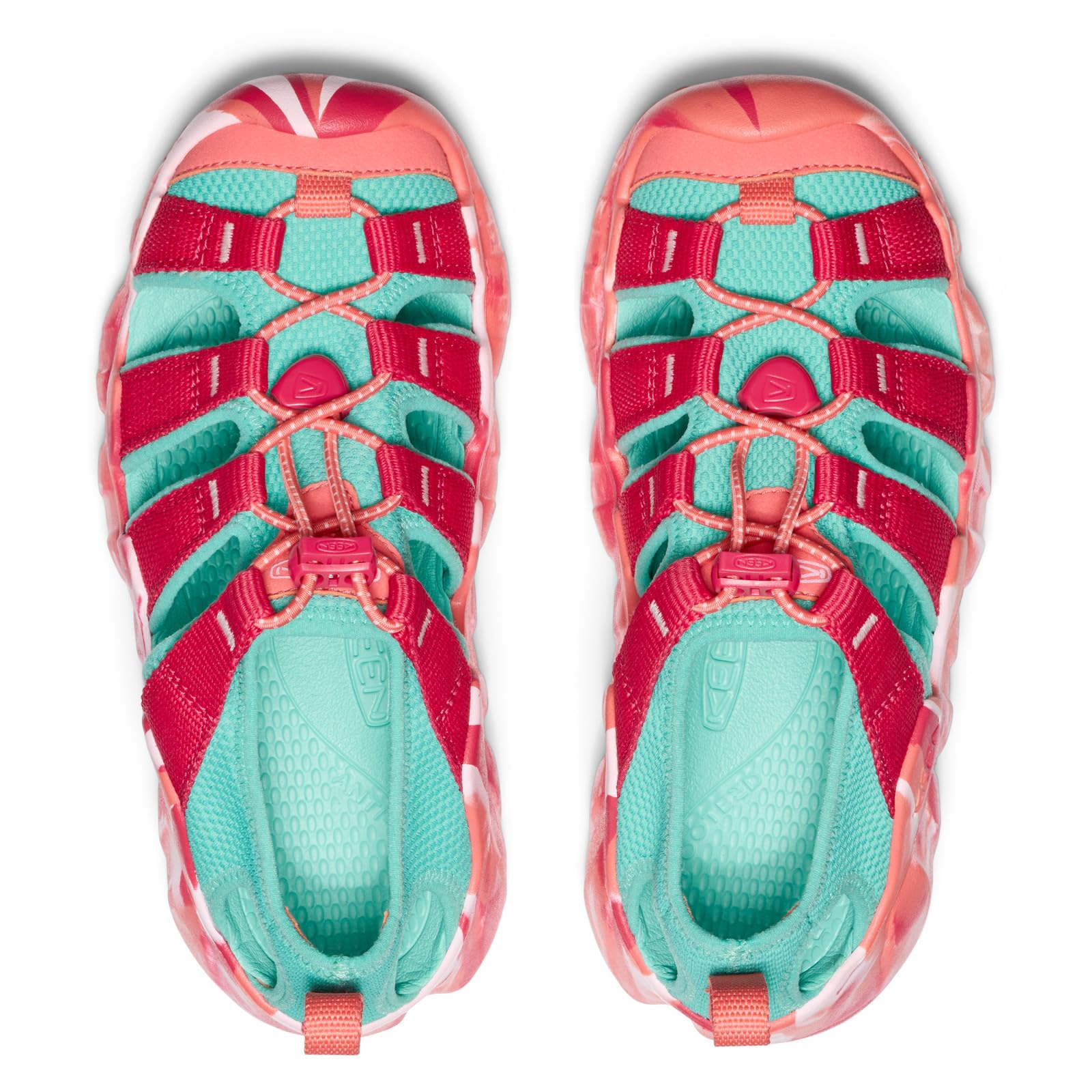 KEEN Unisex - dziecięce sandały Hyperport H2, oddychające, łatwe zakładanie i zdejmowanie