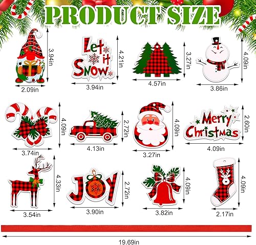 Miniatura 4 de Juego de 24 botellas de vino transparentes de Navidad de 25.4 fl oz con tapas y etiquetas, botellas de vino vacías de Navidad para el hogar,