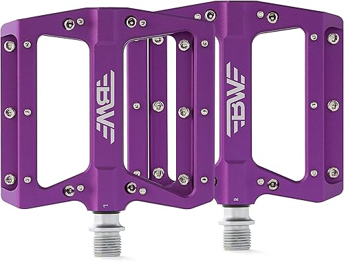 Miniatura 5 de Berm Platform Bike Pedales - Pedales planos de aluminio ligero para MTB y BMX