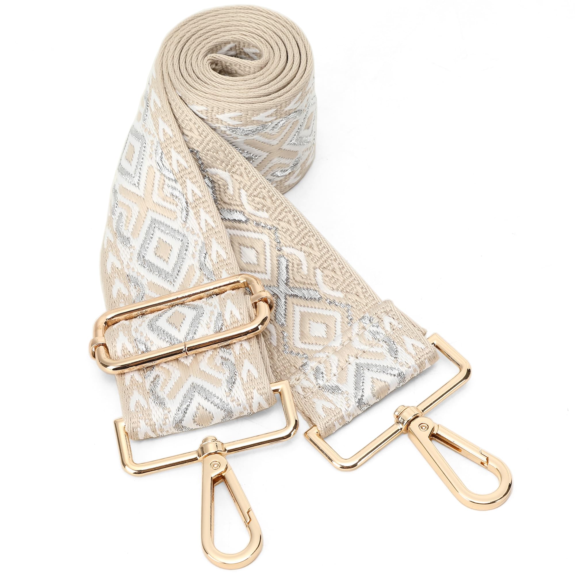 GINJKGO Purse Straps Women's Crossbody Handbags - Purse Straps Replacement Crossbody, Wide Shoulder Strap for Crossbody Bag