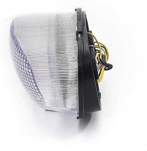 Miniatura 3 de Luz trasera LED de freno para motocicleta, lente transparente con señales de giro integradas para Triumph Daytona 2002-2004, TT600 2000-2004,
