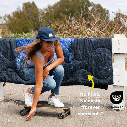 Miniatura 10 de Selk'bag Manta  Manta de campamento al aire libre sin PFA para viajes, playa, picnic, al aire libre, estadio, senderismo y conciertos de festivales