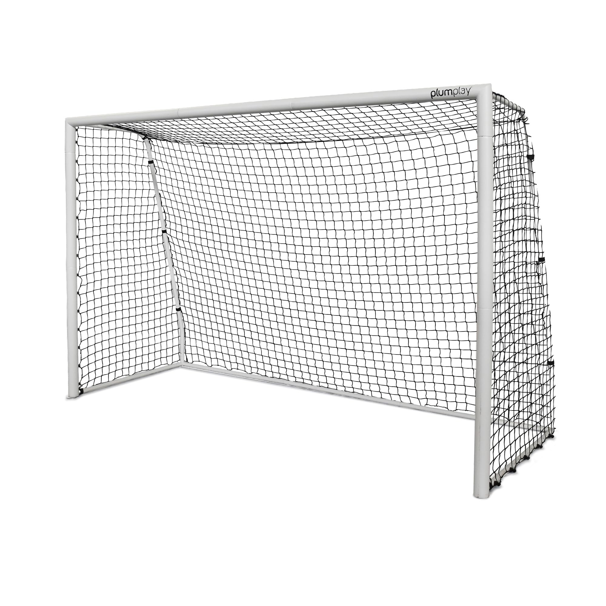 Plum Play Football Goal - Heavy Duty Metal Frame - Quick Clip Net System - All Weather Goalpost for Target and Goal Keeping Practice - 120x80cm - 180x120cm - 240x160cm - 300x200cm (300 x 200cm)