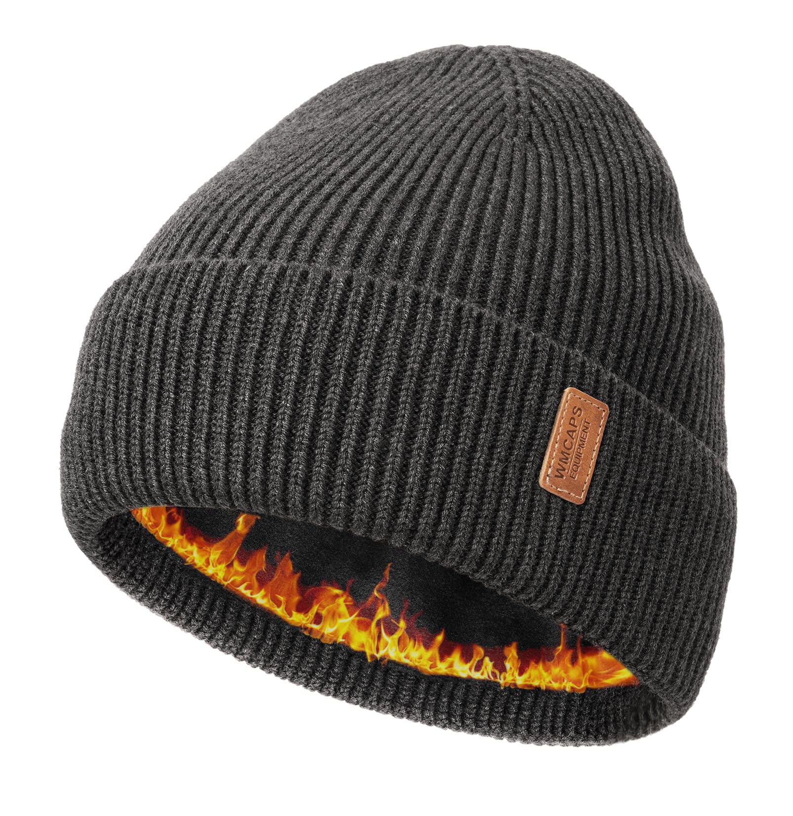 Wmcaps Merino Wool Fleece Lined Beanie