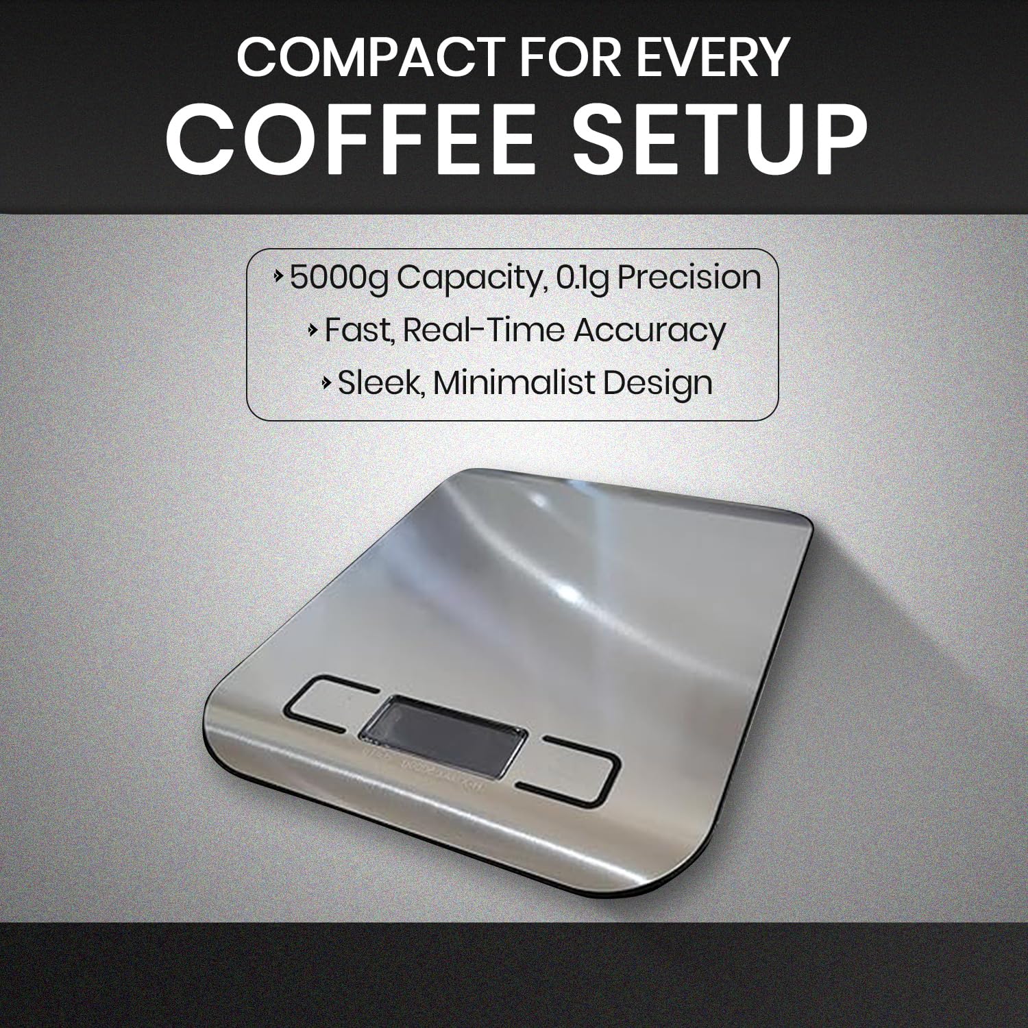 Rattleware Cupping Scale - Precise and Elegant, & Ideal for Coffee Aficionados - 5000g Capacity, Ideal for Home & Professional Use