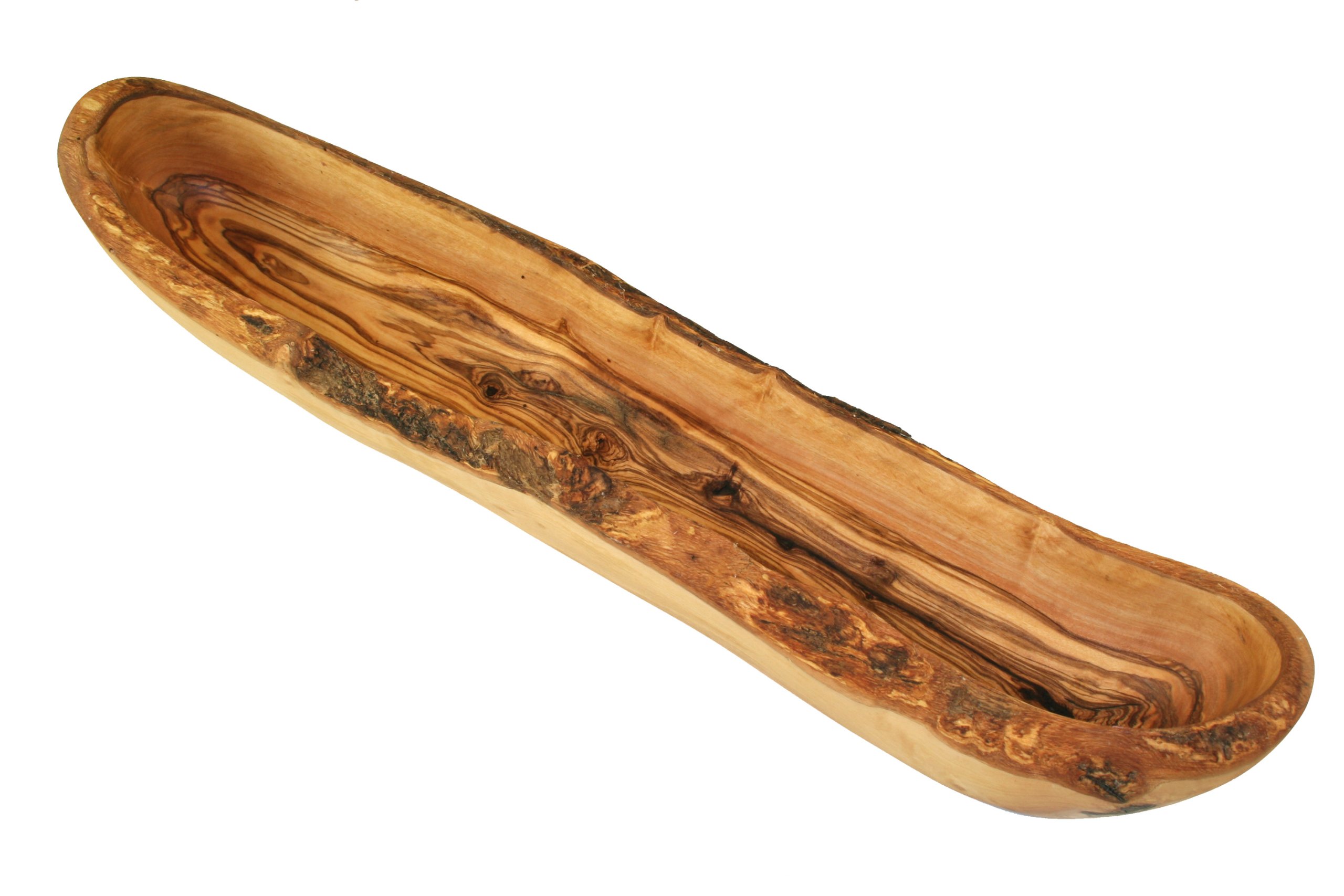 D.O.M.® Brotschale rustikal ca. 40 cm aus Olivenholz