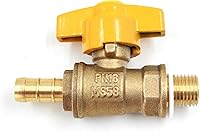 DEF F-106N Brass Engine Oil Drain Valve - Long 7/8" Nipple, 14mm-1.5 Thread for Lifted Trucks & SUVs