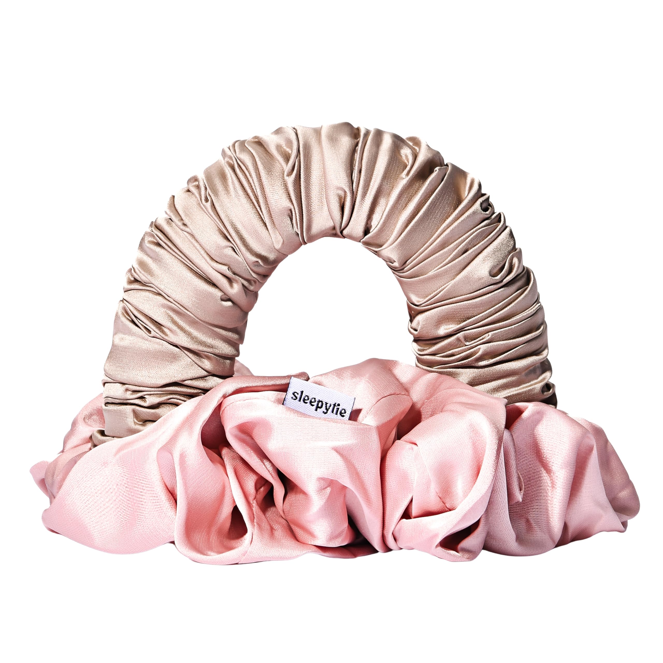 The Original Sleepy Tie Medium Heatless Hair Curler for Fine to Medium Hair Best for Mid-Back to Long