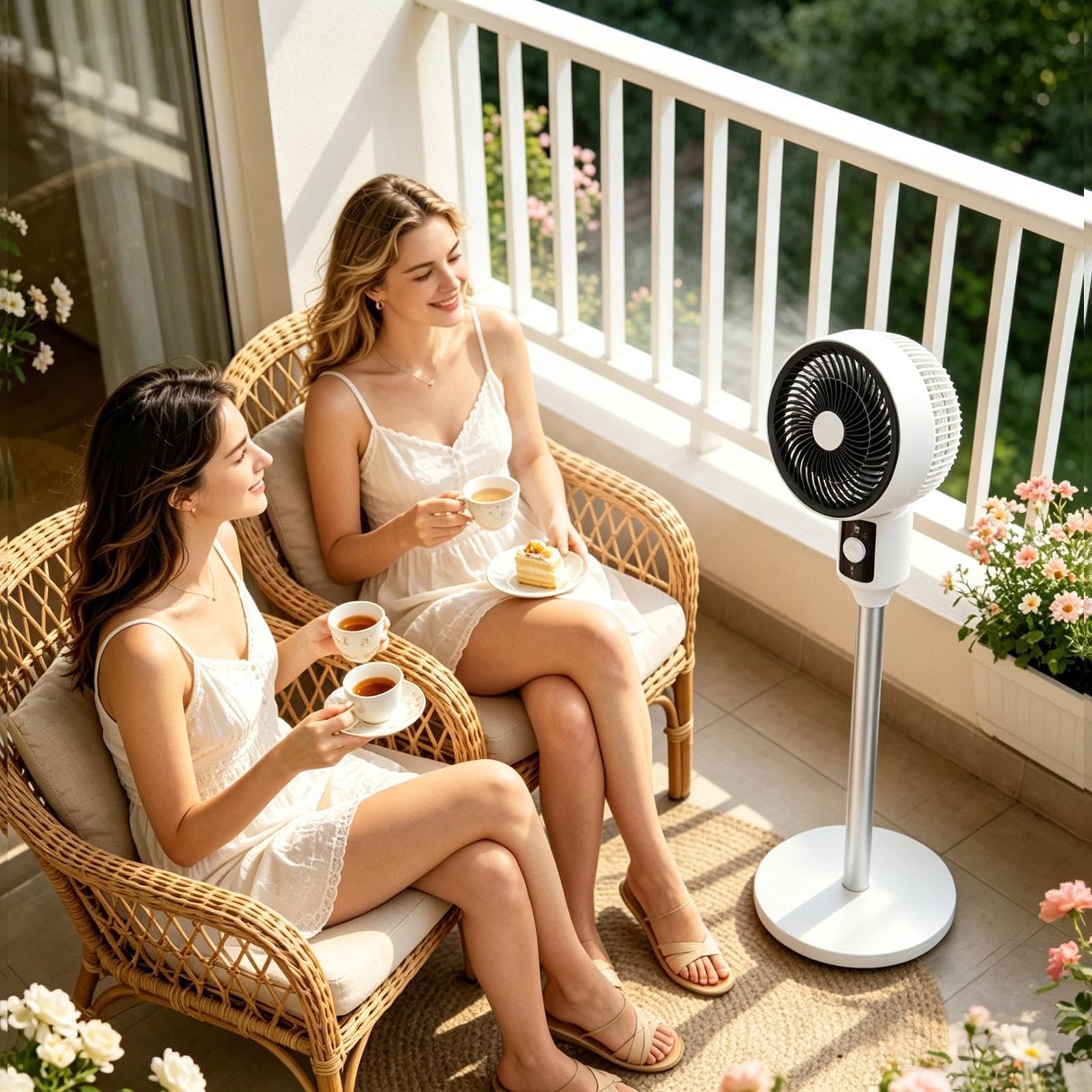 Ventilatore a piedistallo per camera da Velocità Regolabile | Ventilatore Circolante per Casa Per proprietari di casa, affittuari, ufficio domestico, camera da , studio, officina,