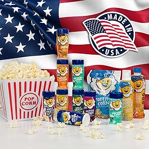 Kernel Season's Jars Variety Pack, 0.9 Ounce (Pack of 8)