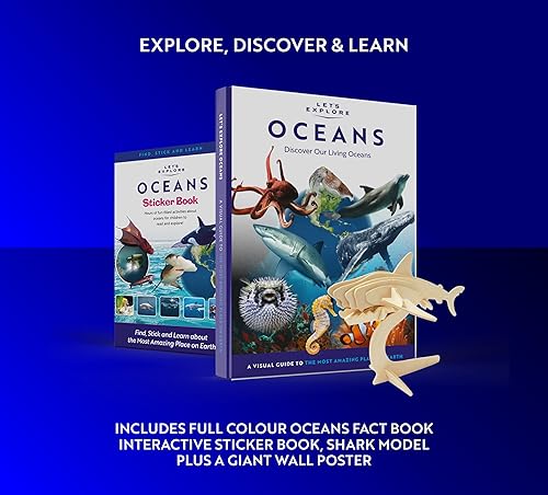 Miniatura 9 de Let's Explore Oceans Auriculares de realidad virtual para niños una aventura familiar de realidad virtual para nadar con ballenas, tiburones y