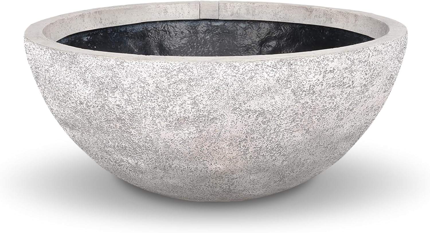 Aquascape Fountain Bowl Container Water Garden, Green Slate, 32 inch Dia (81 cm), 78399