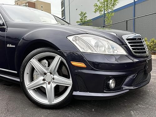 Miniatura 7 de iJDMTOY Lente transparenteblanca ámbar tira de luz LED frontal lateral compatible con Mercedes W221 Pre-LC S320 S350 S400 S500 S550 S550 S600 (no