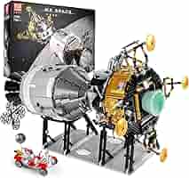 Amazon.co.jp: Mould King 21006 組み立ておもちゃ アポロ11号月