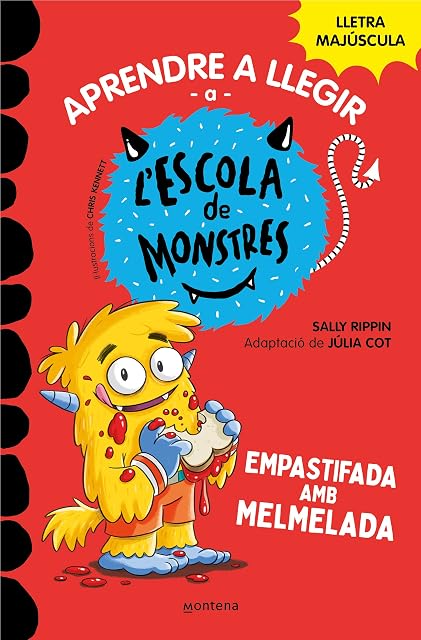 Portada de Aprendre a llegir a l’escola de monstres 2: Empastifada amb melmelada