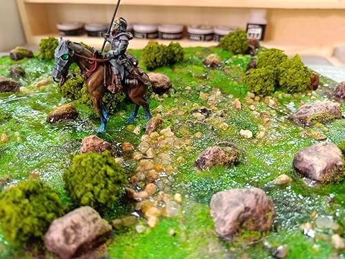 Miniatura 2 de 40 unidades de arbustos en miniatura, grupos de vegetación, arbustos, ferrocarril, césped artificial para modelo, tren, ferrocarril, paisaje, mesa