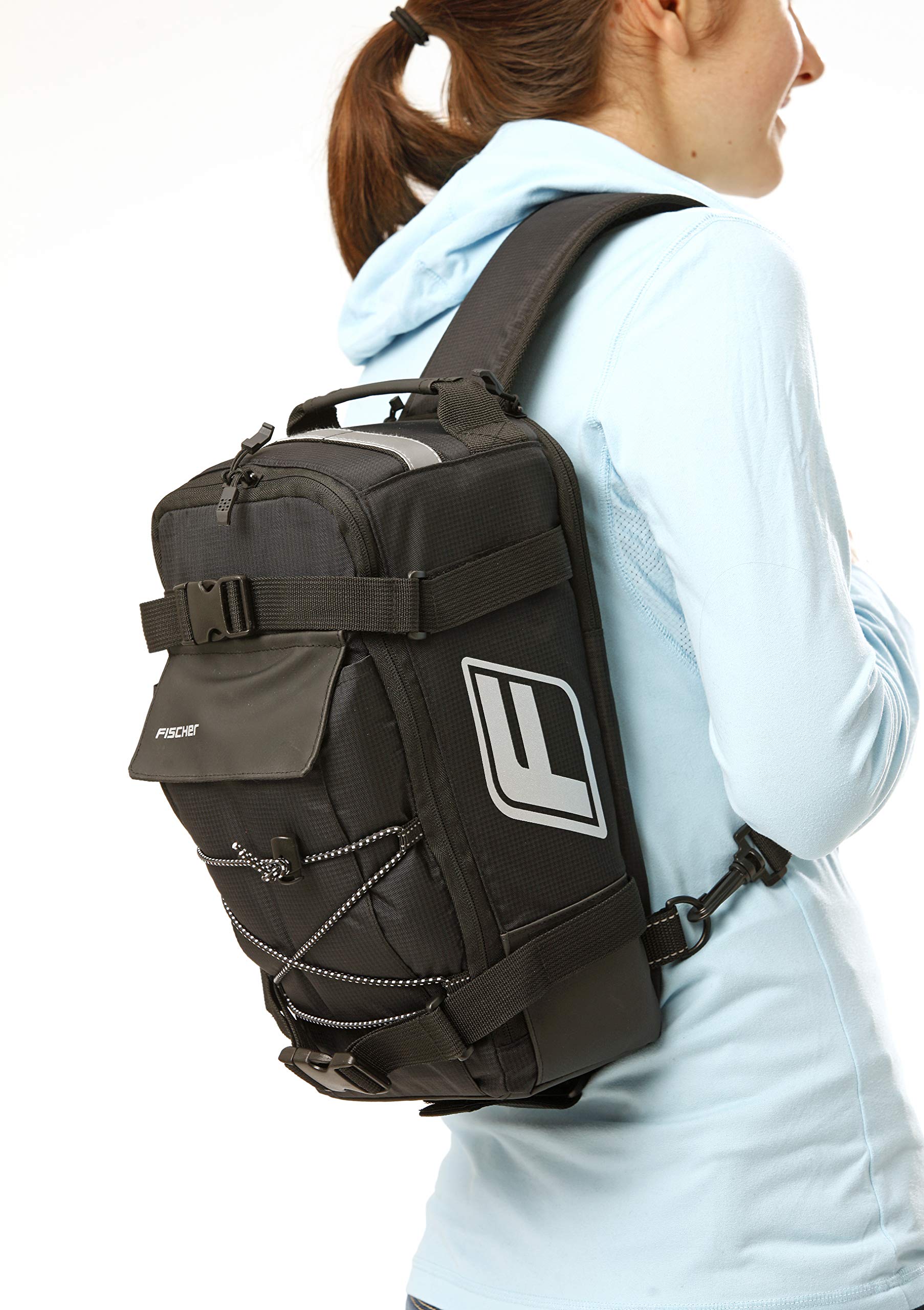 fischer 2 in 1 gepäckträgertasche