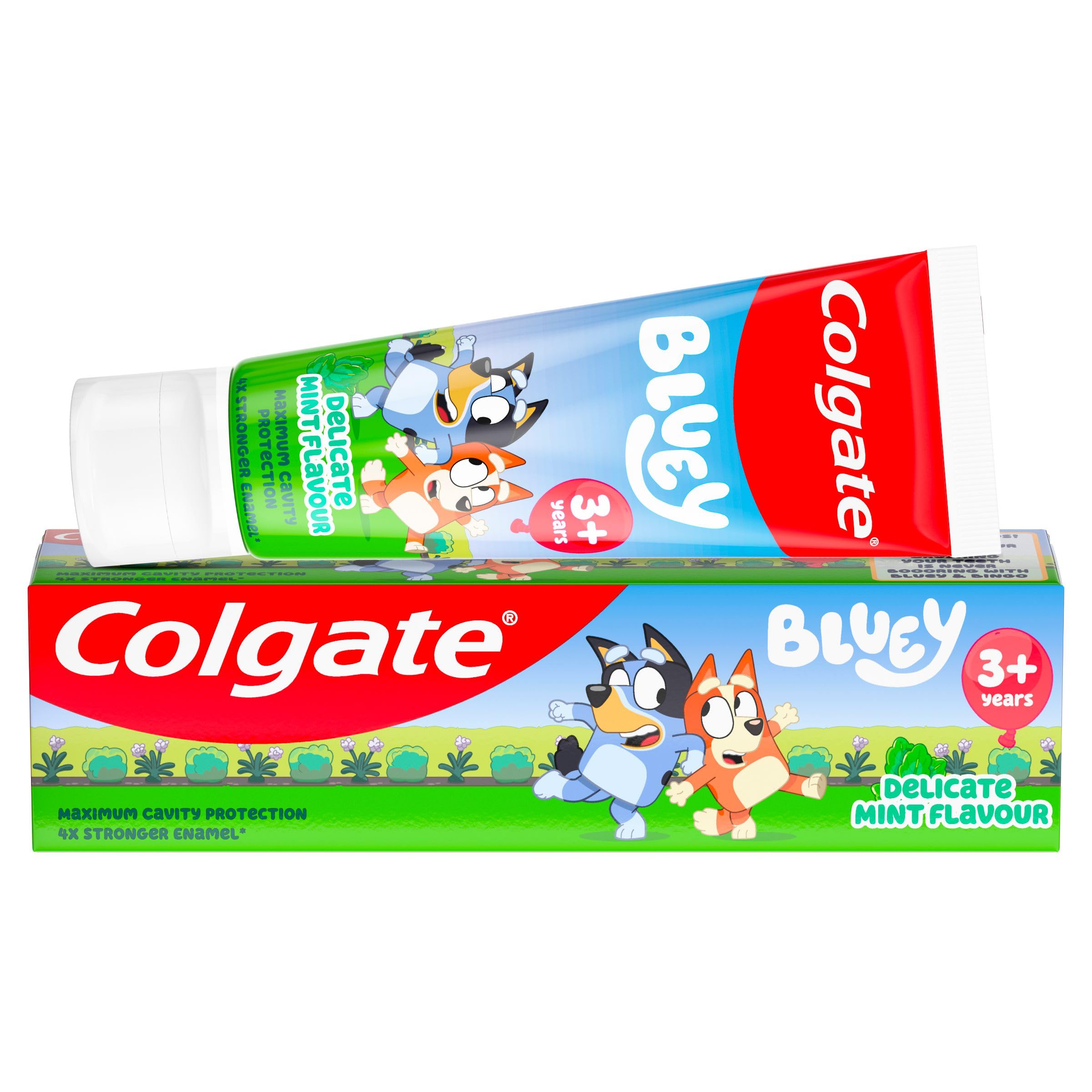 Colgate Kids 3+ Years Bluey Mint-Flavoured Fluoride Toothpaste 75Ml Br/>