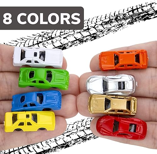 Miniatura 3 de Mini Cars for Kids - Plastic Car Toys Bulk - Easter Egg Fillers - 25 Pcs Little Cars - Tiny Plastic Toys for Goody Bags, Party Favors, Classroom