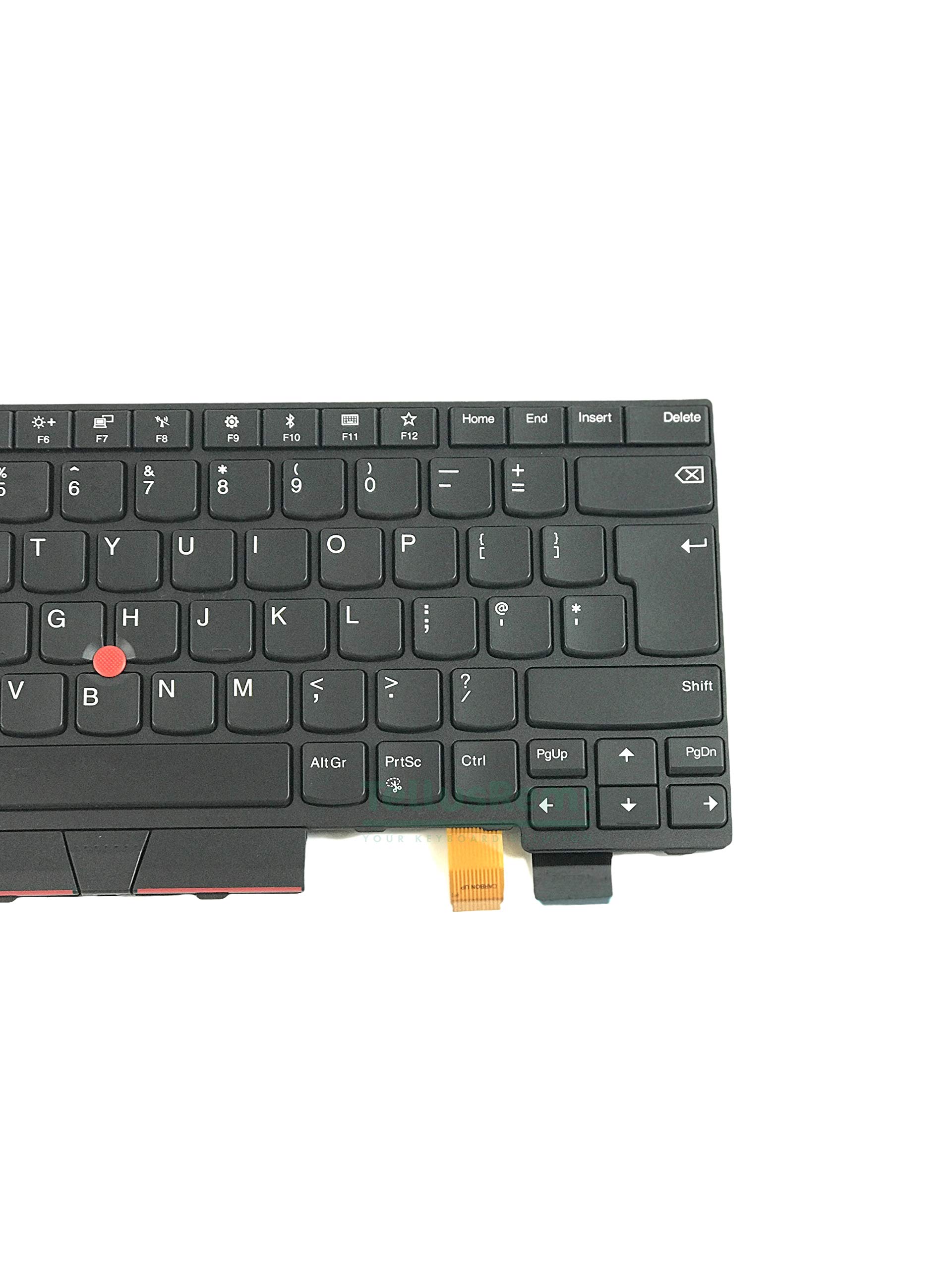 TellusRem replacement UK backlit keyboard for Lenovo Thinkpad T470 T480