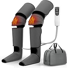 GreatDreams® – Pressotherapy Boots for Home – Leg Massager Complete with Heat – Pressotherapy Machine to Improve Blood Circulation Relieves Leg Pain – Lymphatic Drainage