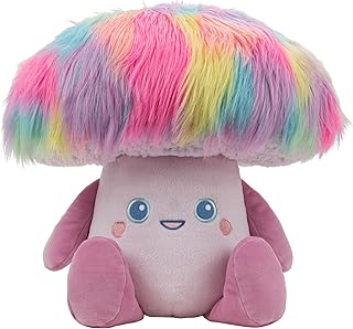 Living on the Veg 14-inch Recycled Material Plush - Darla The Mushroom - Collectible Stuffed Toy from The Makers of Squishmallows - Amazon Exclusive