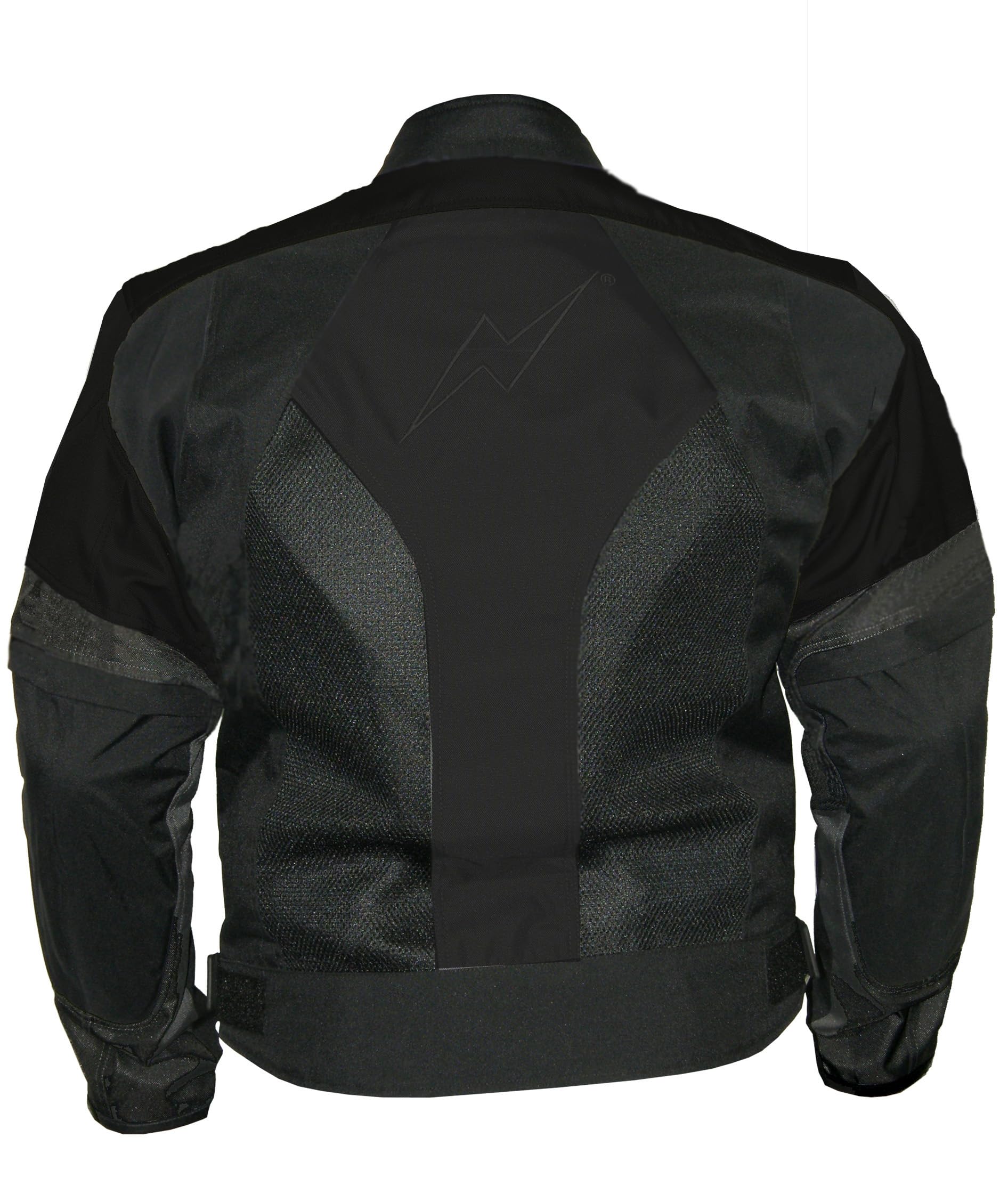 RBR Maxdura Chaqueta Moto Protectores Desmontables Homologada Talla L, Negro, Unisex Adulto