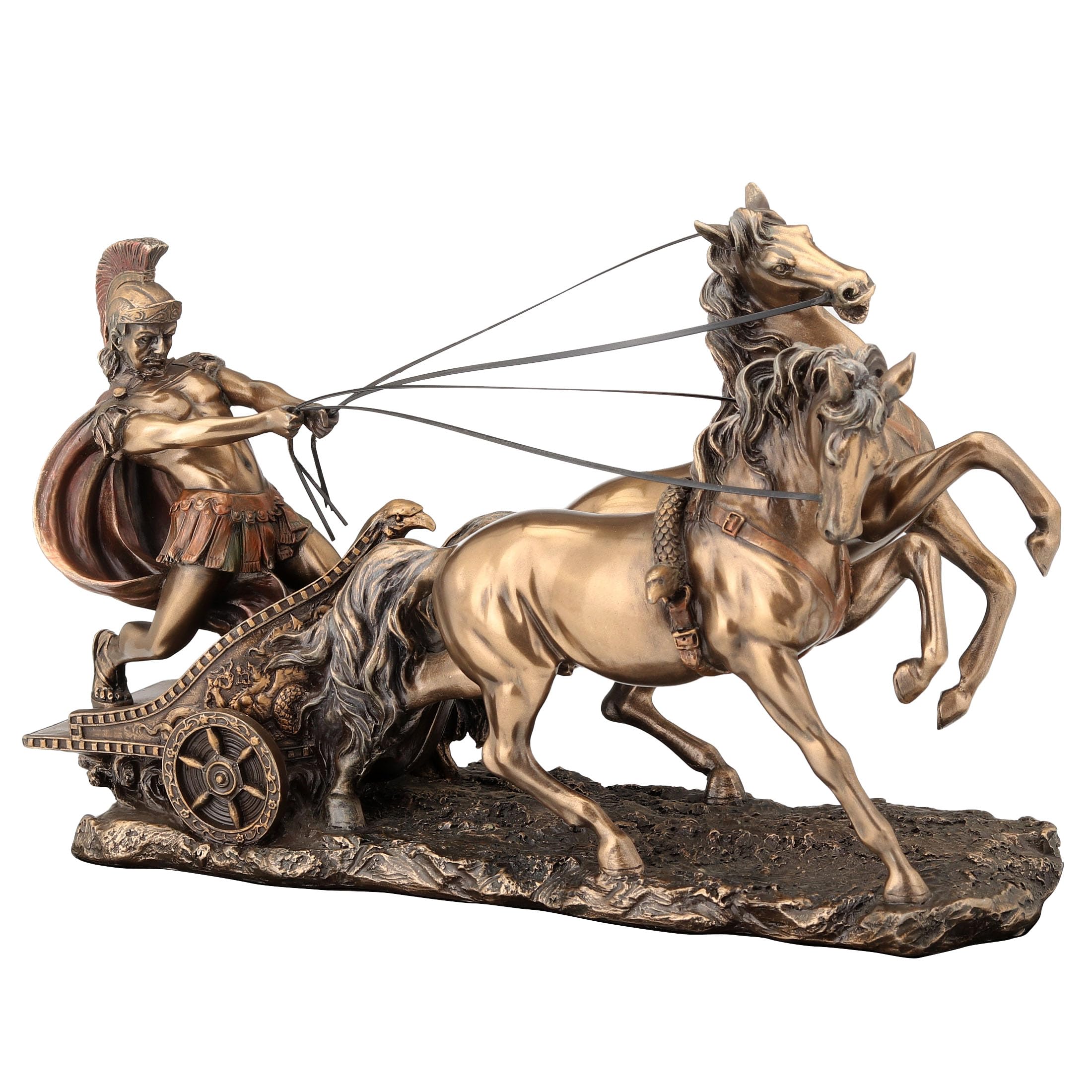 彫刻・オブジェ Roman chariot Amazon.com: Veronese Design Roman Chariot Sculpture WU72011A4