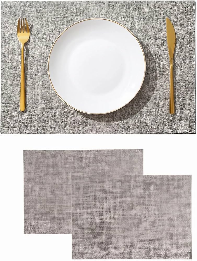 Amazon｜Leeflala(リーフララ) おしゃれで便利なランチョンマット 2枚