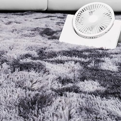 Miniatura 10 de YOBATH Alfombras suaves y esponjosas para dormitorio, de 5 x 8 pies, alfombras peludas de felpa para sala de estar, habitación de niños, niñas,