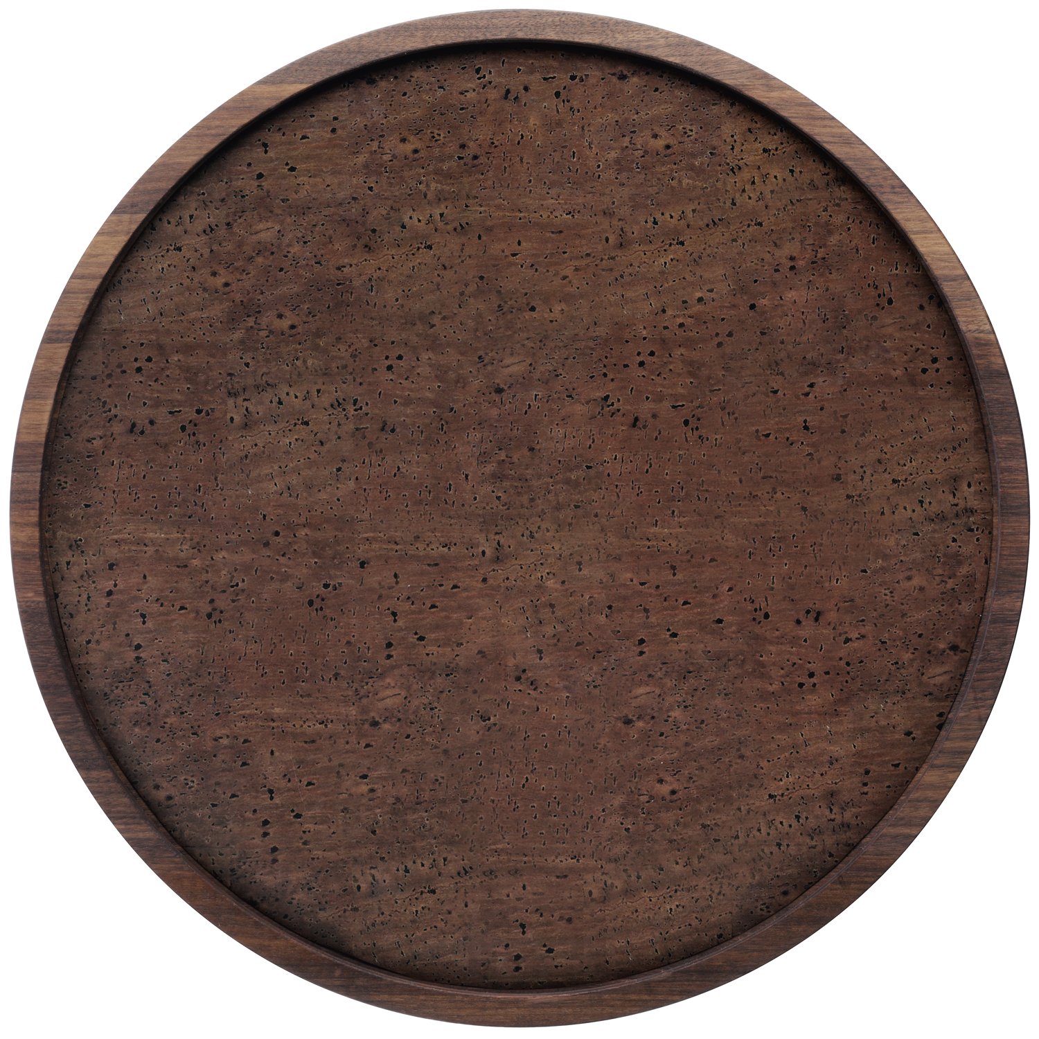 Lsa International Walnut Serving Tray, Ø40cm