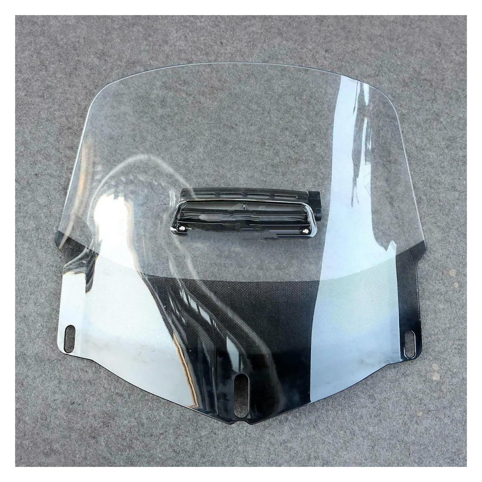 Pantalla Escudo Viento Apto para 1800 Goldwing 2001-2017, Parabrisas de Altura estándar con ventilación para Parabrisas para GL 1800 para Gold Wing 2002 2003 2004 2005 Parabrisas (Color : 3 Holes)
