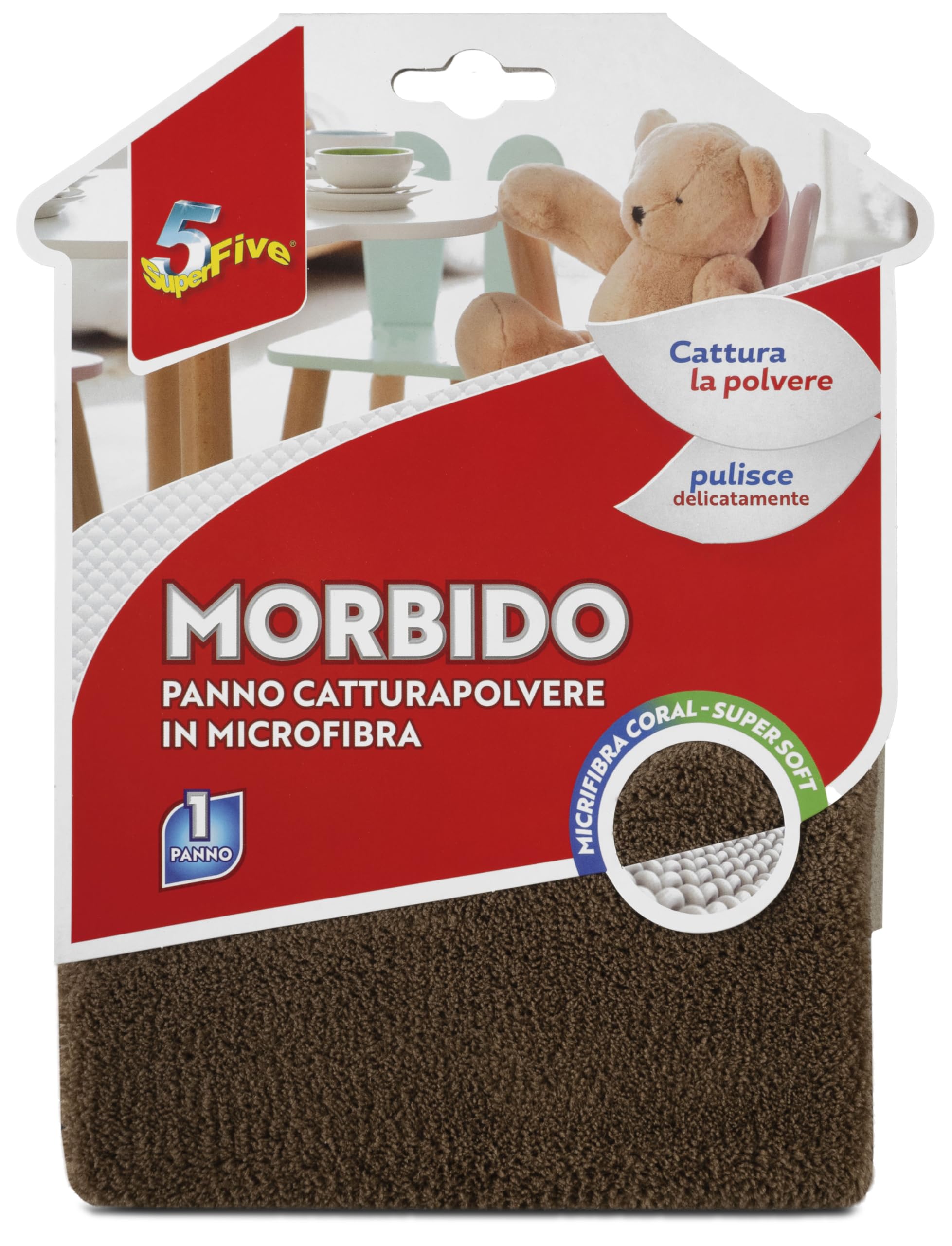 SUPERFIVE, Soft, Ultra Gentle Dust Cloth for Dusting Sensitive Surfaces (1)