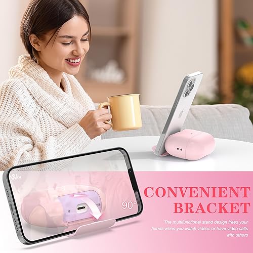 Miniatura 3 de Funda AirPods Pro de 21 generación con kit de limpieza (HaloLock), soporte ajustable antideslizante, revestimiento antihuellas y precisión, cubierta