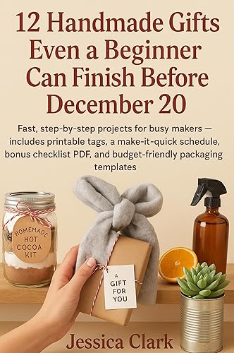 12 Handmade Gifts Even a Beginner Can Finish Before December