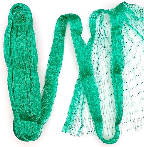 Red para pájaros para jardín, red de jardín de 13 x 20 pies, red de árboles frutales no se enreda y malla reutilizable para pájaros protege las