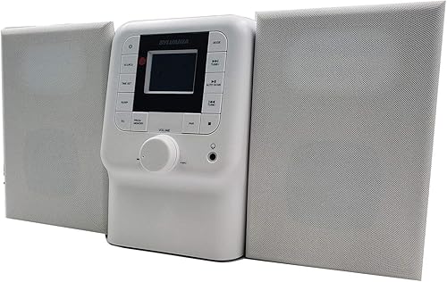 Miniatura 2 de SYLVANIA SRCD2732BT-WHITE Sistema de microsistema Bluetooth con radio FM y reproductor de CD (blanco) (renovado)