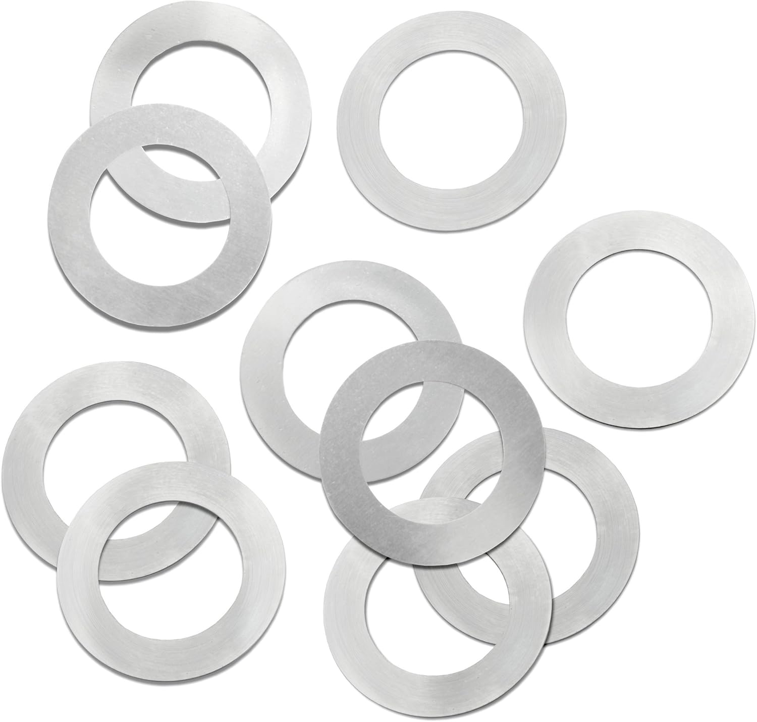 Steel, Arbor Shim, Grade 10081010, Shim Thickness 0.031 in