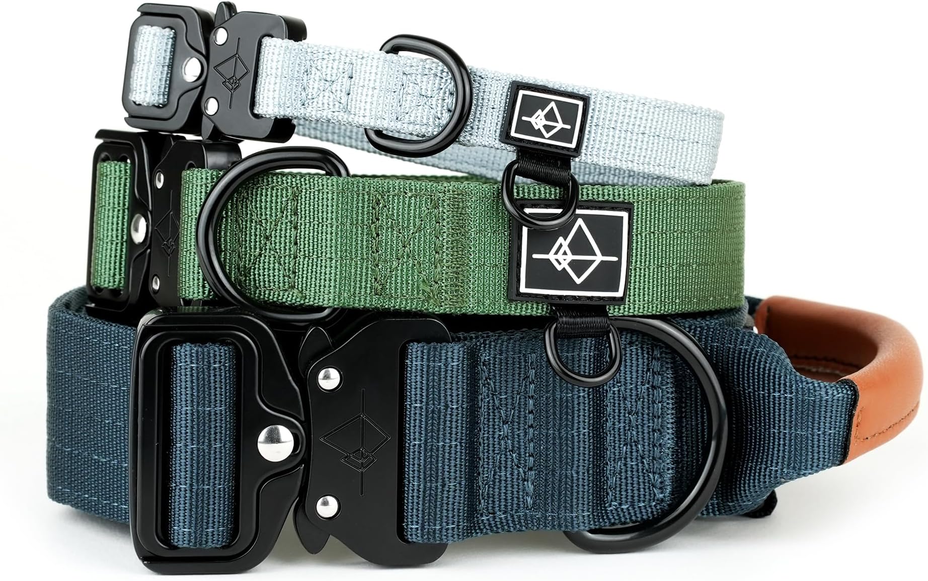 Made to ROAM Premium Dog Collar - Adjustable Heavy Duty Nylon Collar with Quick-Release Metal Buckle (Oregon Haze, Classic Size 0)