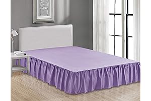 Purple Bed Skirt, Full