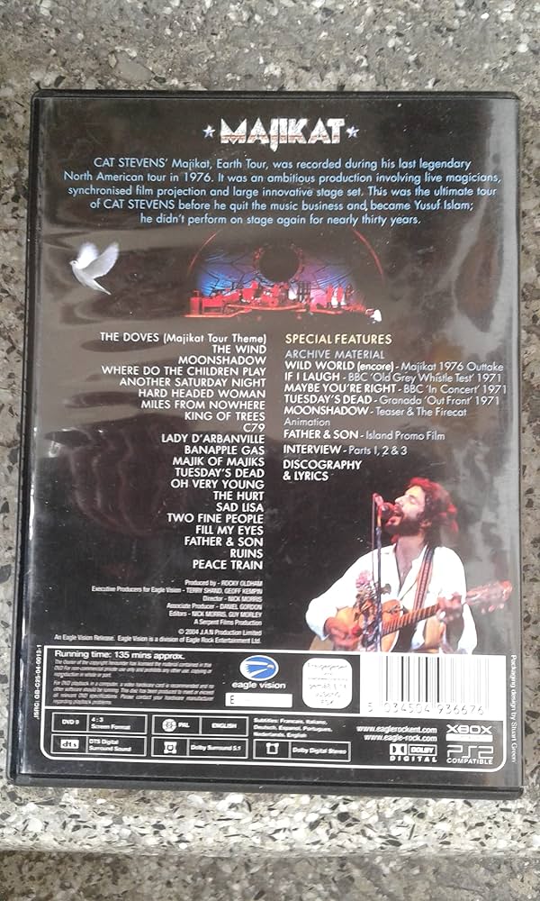 MAJIKAT ~アース・ツアー 1976 [DVD] Majikat: Earth Tour 1976 (Sous-titres français): Amazon.ca