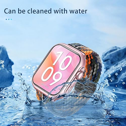 Band for SWGOTA G62 Smart Watch, SmartWatch Replacement Band,Nylon Braided Strap,Adjustable Wristband,Women Men,Replacement Strap for SWGOTA G62 SmartWatch(Colorful)