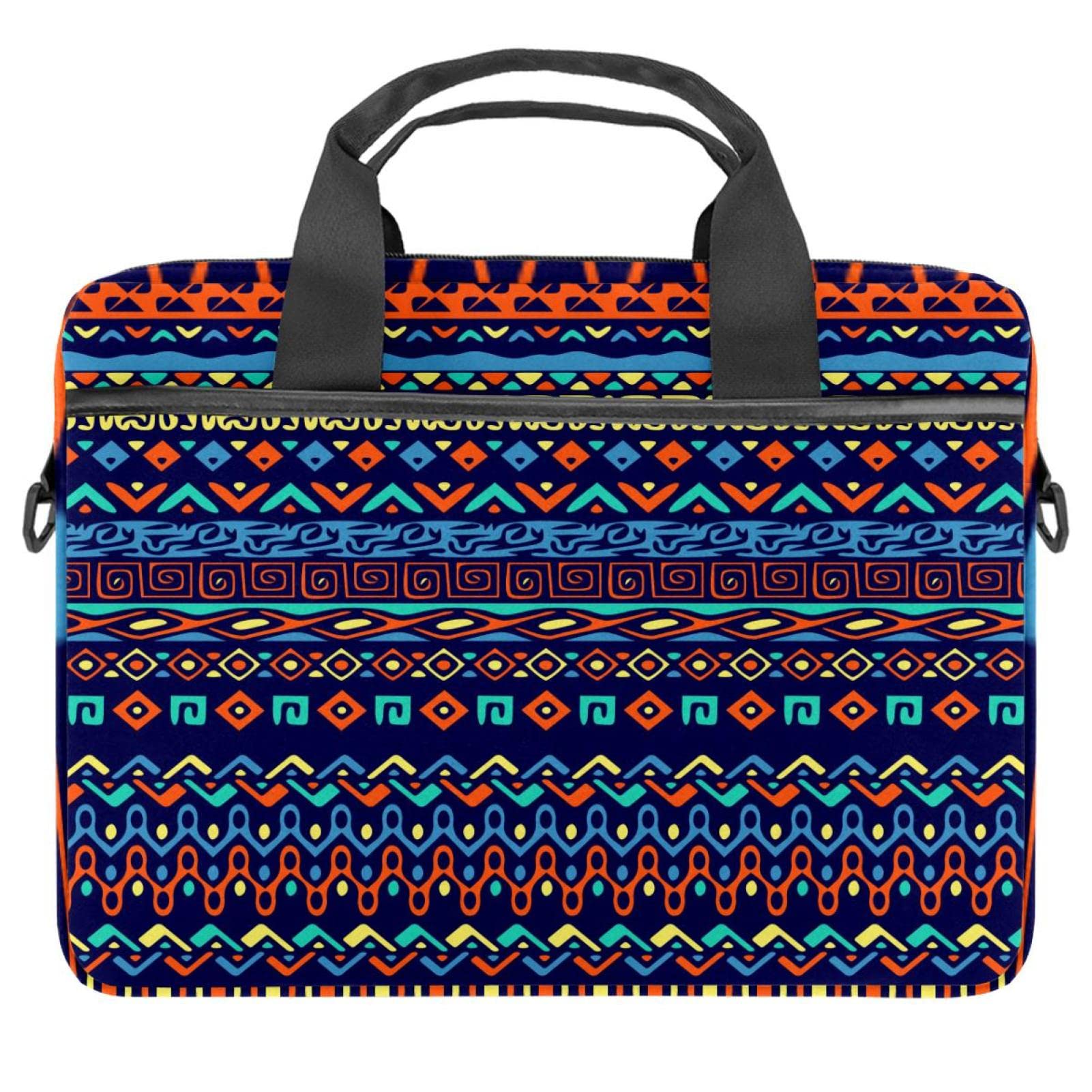 Sac bandoulière ordinateur 13 13.3 14.5 pouces vintage ethnique