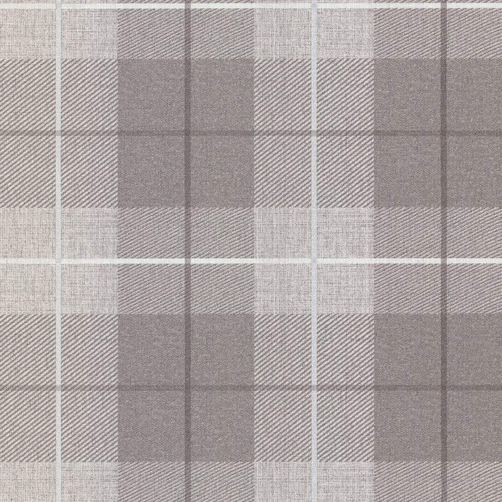 Arthouse Country Tartan Taupe Wallpaper