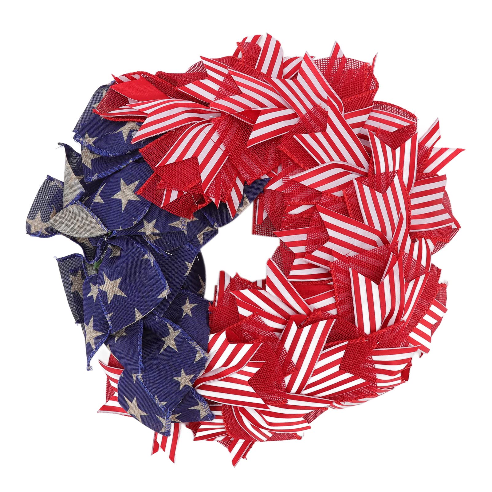 Couronne Patriotique 4 Juillet – Décoration Porte, Gnome, Independence Day