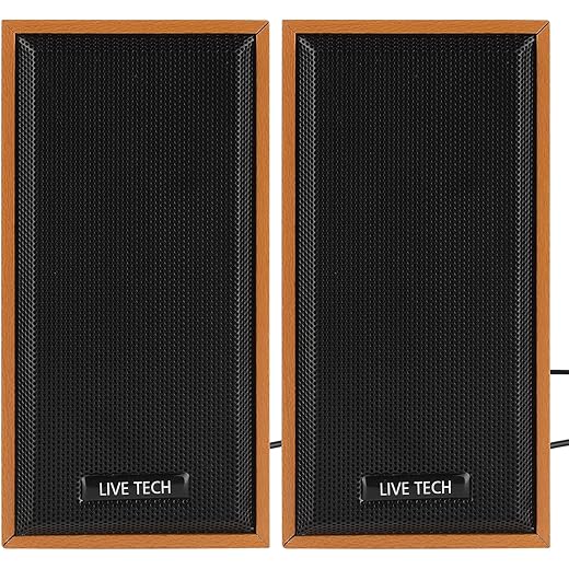 Live Tech SP08 Wired Multimedia Speaker Yellow